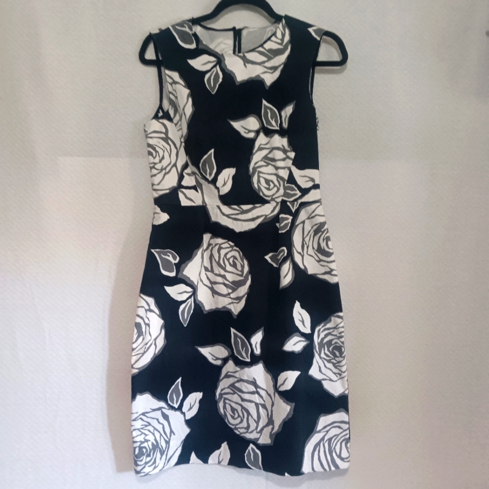 Kate Spade Black and White Floral Dress